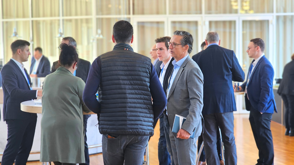 Automation Next Conference 2025 - Ausstellerbereich und Teilnehmer die networken