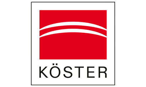 Abbildung des Logos der Firma Köster GmbH, Partner auf dem Event AutomationNEXT Conference 2026