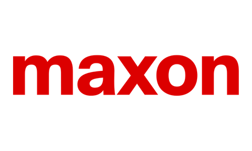 Abbildung des Logos der Firma maxon, Partner auf dem Event AutomationNEXT Conference 2026